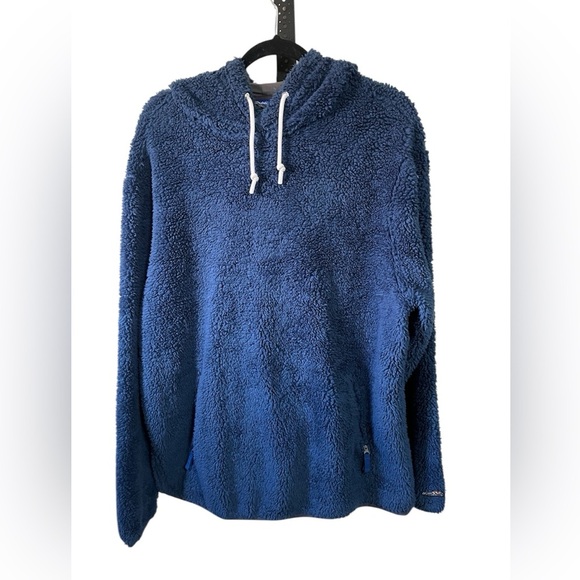 Chubbies Blue Fuzzy Hoodie Sz XL - Picture 1 of 6